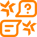 Icon Nachricht und Stern für Zündfunke Lead Generierung